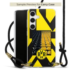 Carry Case Transparent Leather black/gold