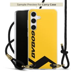 Carry Case Transparent Leather black/gold