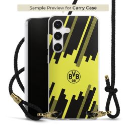 Carry Case Transparent Leather black/gold