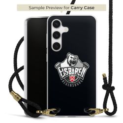 Carry Case Transparent Leather black/gold