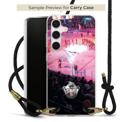 Carry Case Transparent Leather black/gold