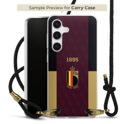 Carry Case Transparent Leather black/gold