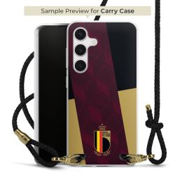 Carry Case Transparent Leather black/gold