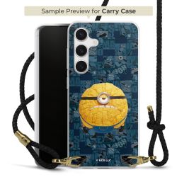 Carry Case Transparent Leather black/gold