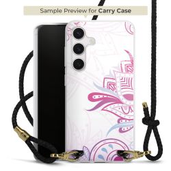 Carry Case Transparent Leather black/gold