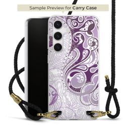 Carry Case Transparent Leather black/gold