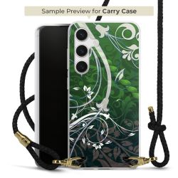 Carry Case Transparent Leather black/gold