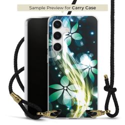 Carry Case Transparent Leather black/gold