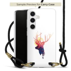 Carry Case Transparent Leather black/gold