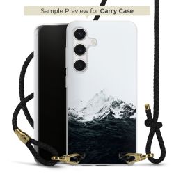 Carry Case Transparent Leather black/gold