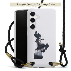 Carry Case Transparent Leather black/gold