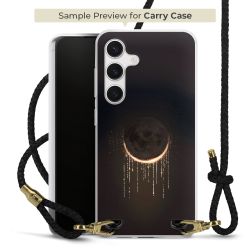 Carry Case Transparent Leather black/gold