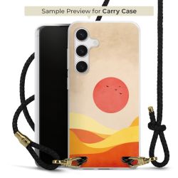 Carry Case Transparent Leather black/gold