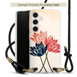 Carry Case Transparent Leather black/gold