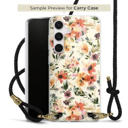 Carry Case Transparent Leather black/gold