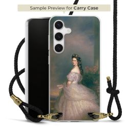 Carry Case Transparent Leather black/gold