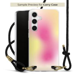 Carry Case Transparent Leather black/gold