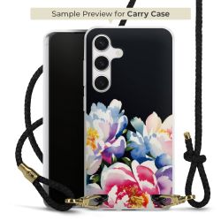 Carry Case Transparent Leather black/gold