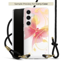 Carry Case Transparent Leather black/gold