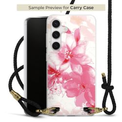 Carry Case Transparent Leather black/gold