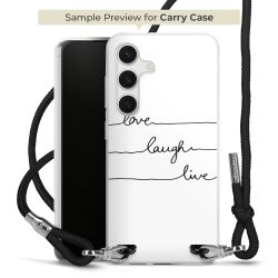 Carry Case Fabric black/silver