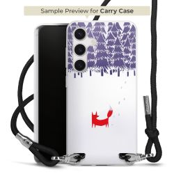 Carry Case Transparent Fabric black/silver