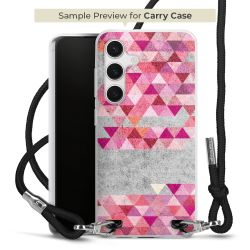 Carry Case Transparent Fabric black/silver