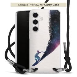 Carry Case Transparent Fabric black/silver