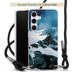 Carry Case Transparent Fabric black/silver