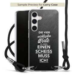 Carry Case Stoff schwarz/silber