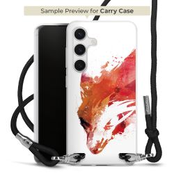 Carry Case Transparent Fabric black/silver