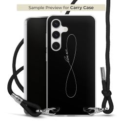 Carry Case Fabric black/silver