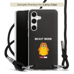 Carry Case Stoff schwarz/silber