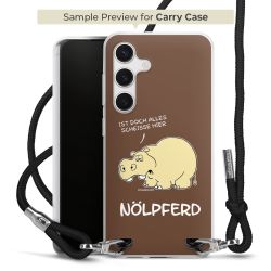 Carry Case Stoff schwarz/silber