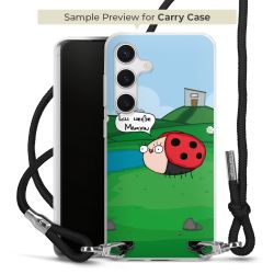 Carry Case Stoff schwarz/silber