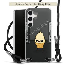 Carry Case Stoff schwarz/silber