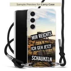 Carry Case Stoff schwarz/silber