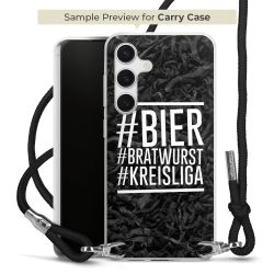 Carry Case Stoff schwarz/silber