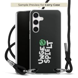 Carry Case Stoff schwarz/silber