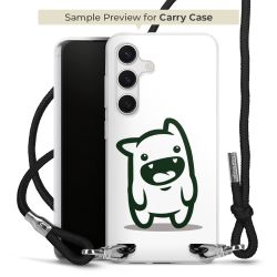 Carry Case Stoff schwarz/silber