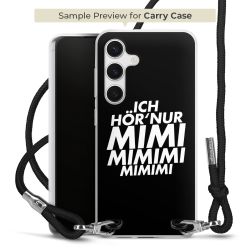 Carry Case Stoff schwarz/silber