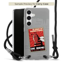 Carry Case Stoff schwarz/silber