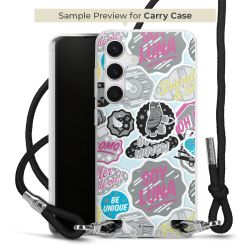 Carry Case Fabric black/silver