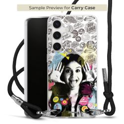 Carry Case Fabric black/silver