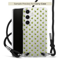 Carry Case Transparent Fabric black/silver