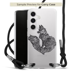 Carry Case Fabric black/silver