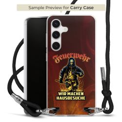 Carry Case Stoff schwarz/silber