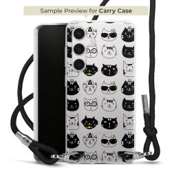 Carry Case Fabric black/silver