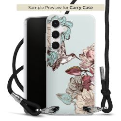 Carry Case Transparent Fabric black/silver