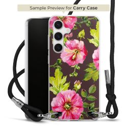 Carry Case Transparent Fabric black/silver